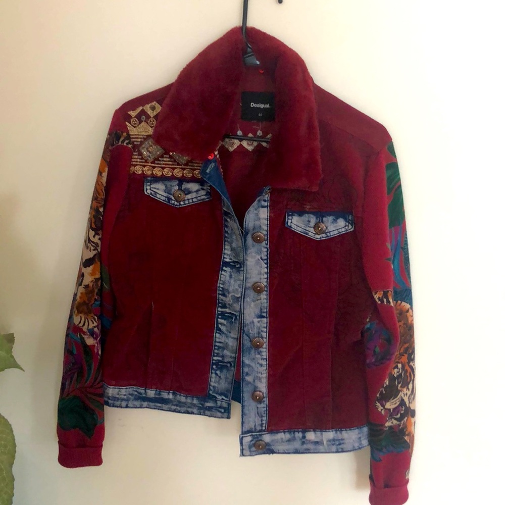 Women’s red Desigual jacket